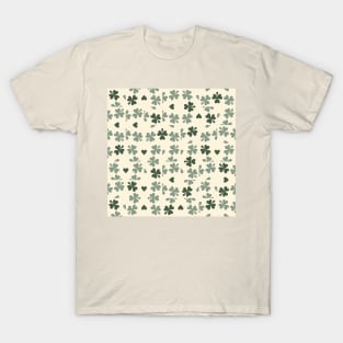 Ivory Clover Checkers T-Shirt